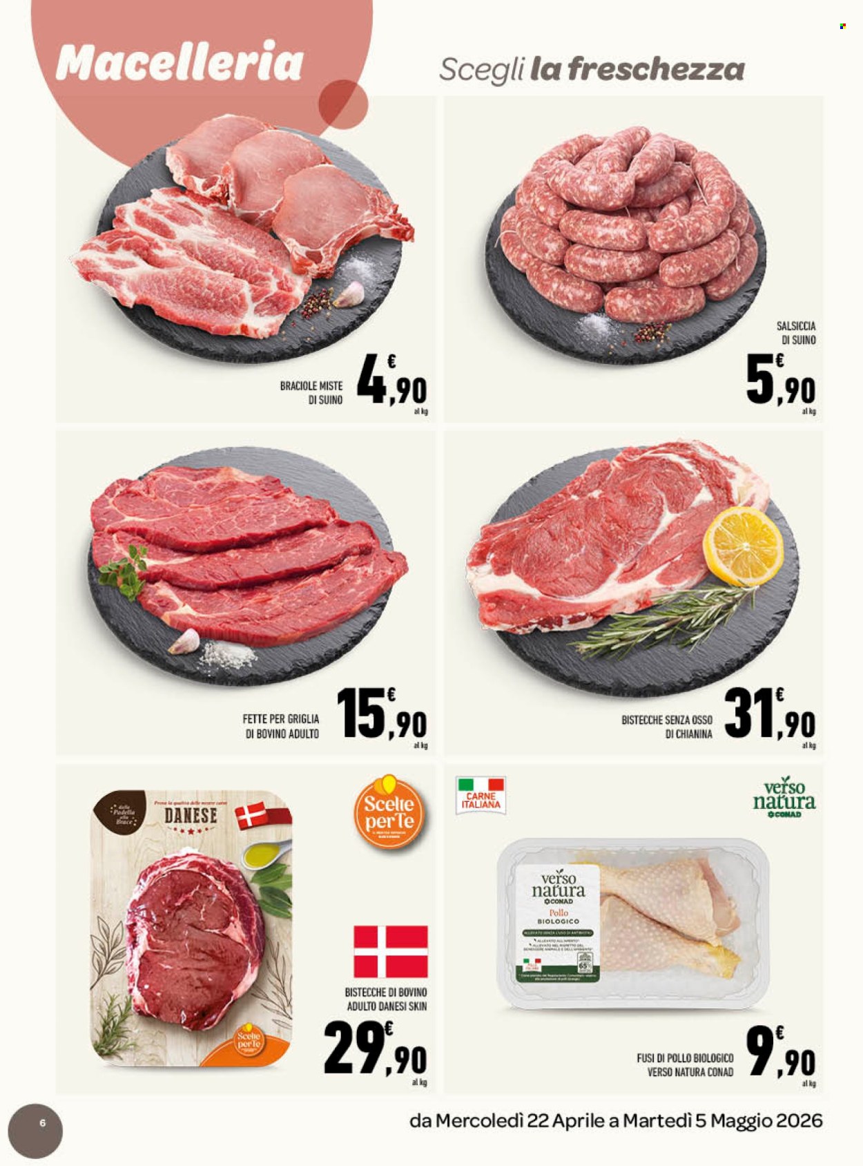 Volantino TuDay Conad - 22/4/2026 - 5/5/2026. Pagina 6