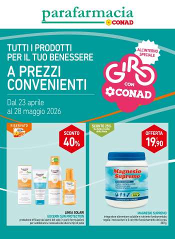 Volantino Conad - 23/4/2026 - 28/5/2026.