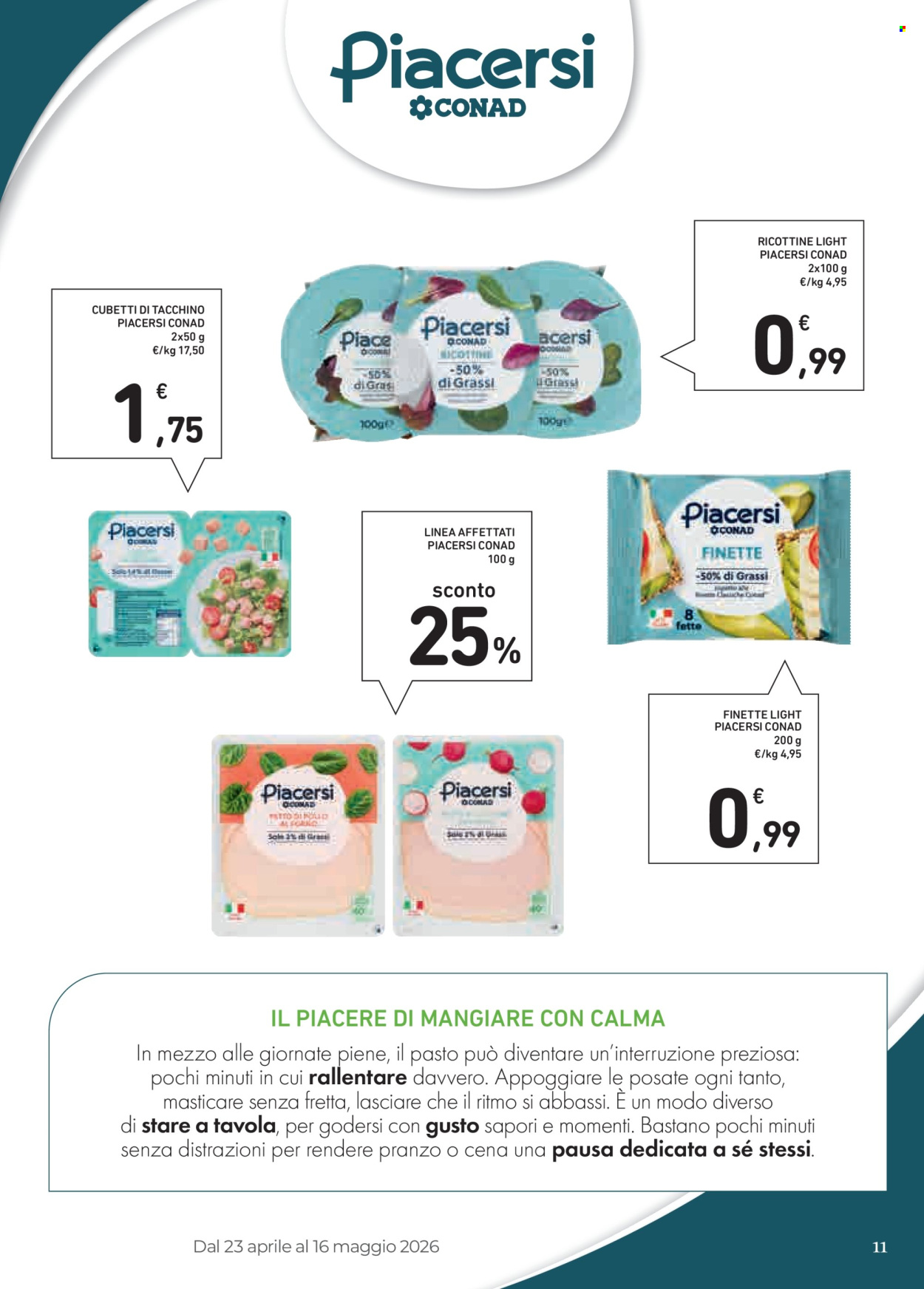 Volantino Conad Superstore - 23/4/2026 - 16/5/2026. Pagina 11