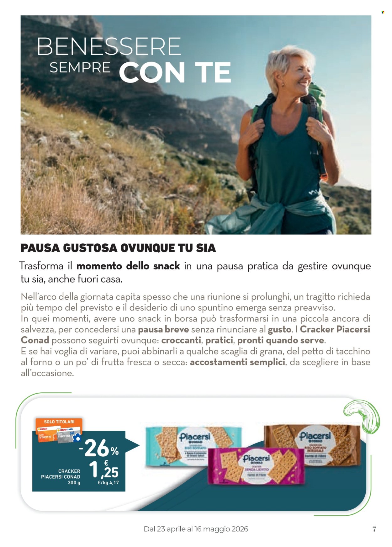 Volantino Conad - 23/4/2026 - 16/5/2026. Pagina 7