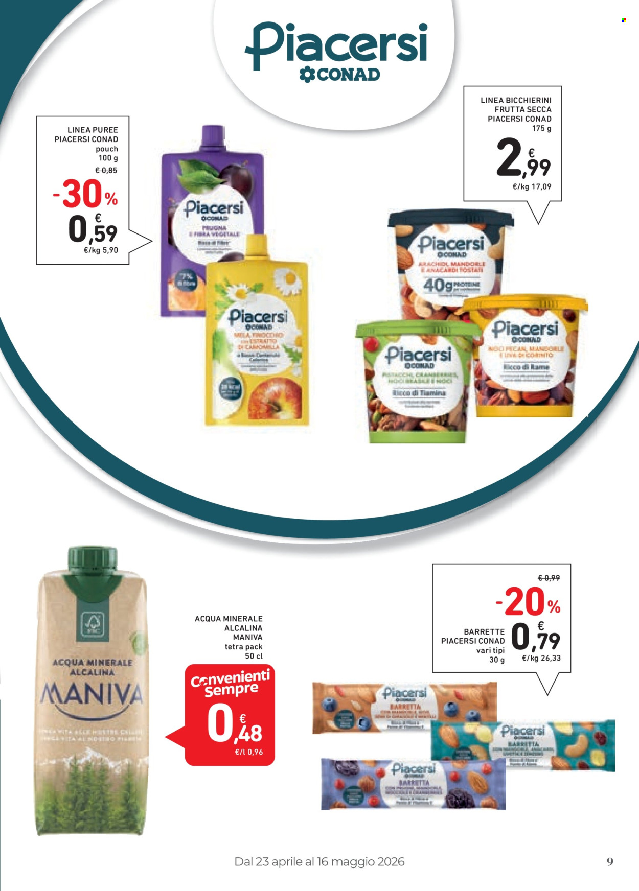 Volantino Conad - 23/4/2026 - 16/5/2026. Pagina 9