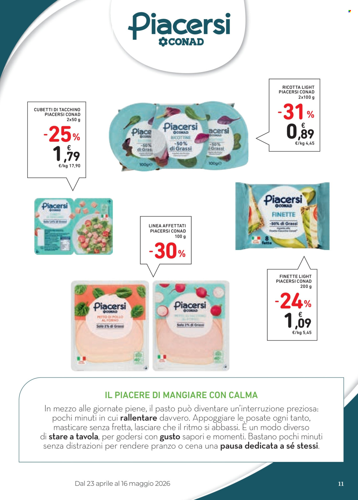 Volantino Conad - 23/4/2026 - 16/5/2026. Pagina 11