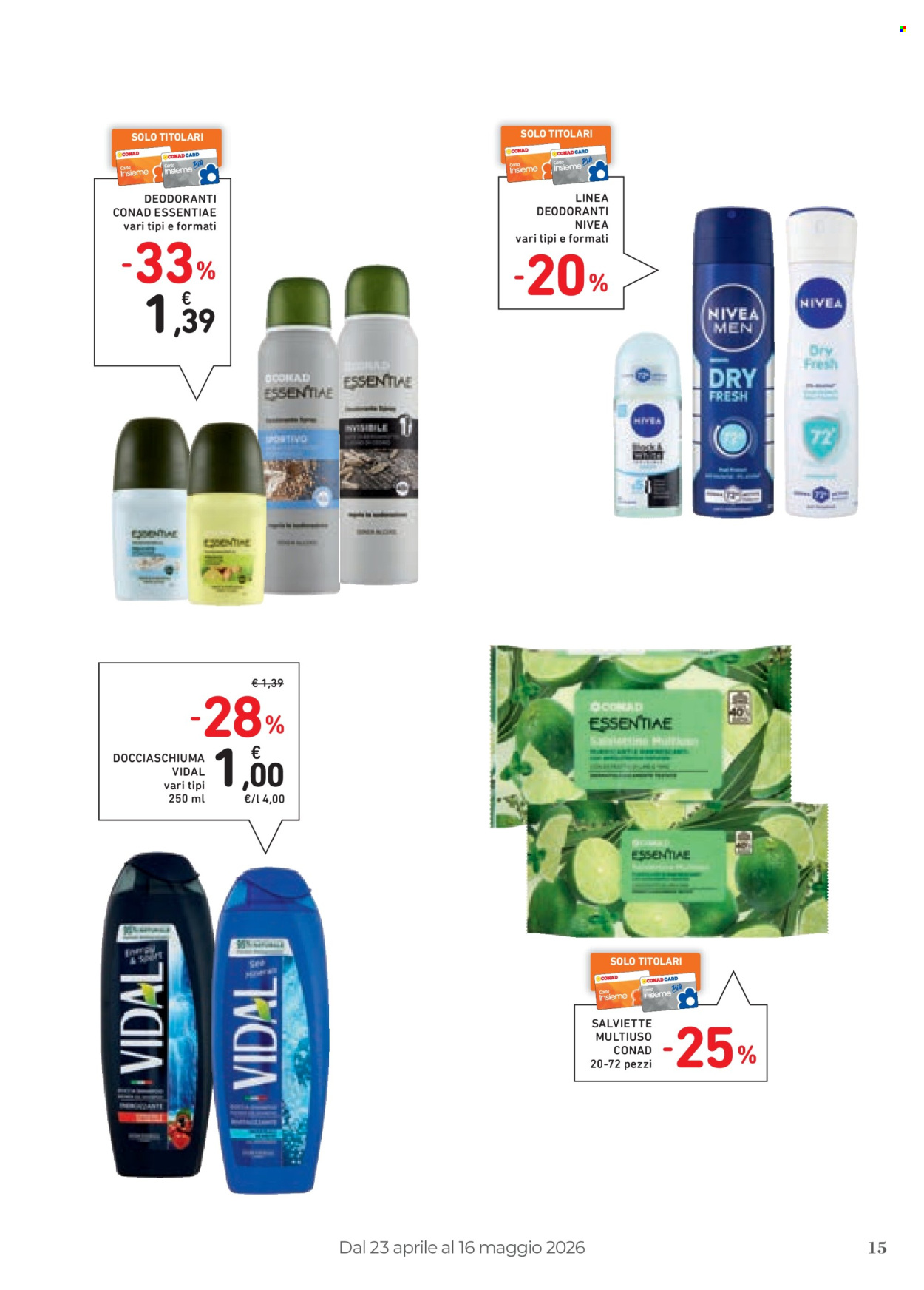 Volantino Conad - 23/4/2026 - 16/5/2026. Pagina 15