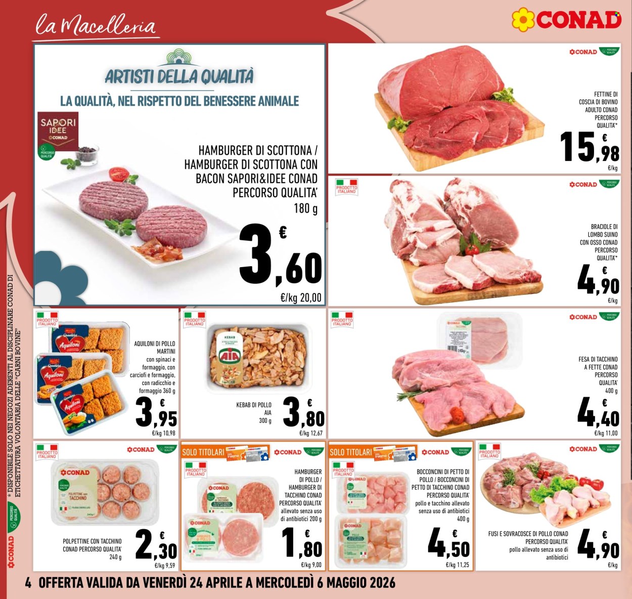 Volantino Conad - 24/4/2026 - 6/5/2026. Pagina 4