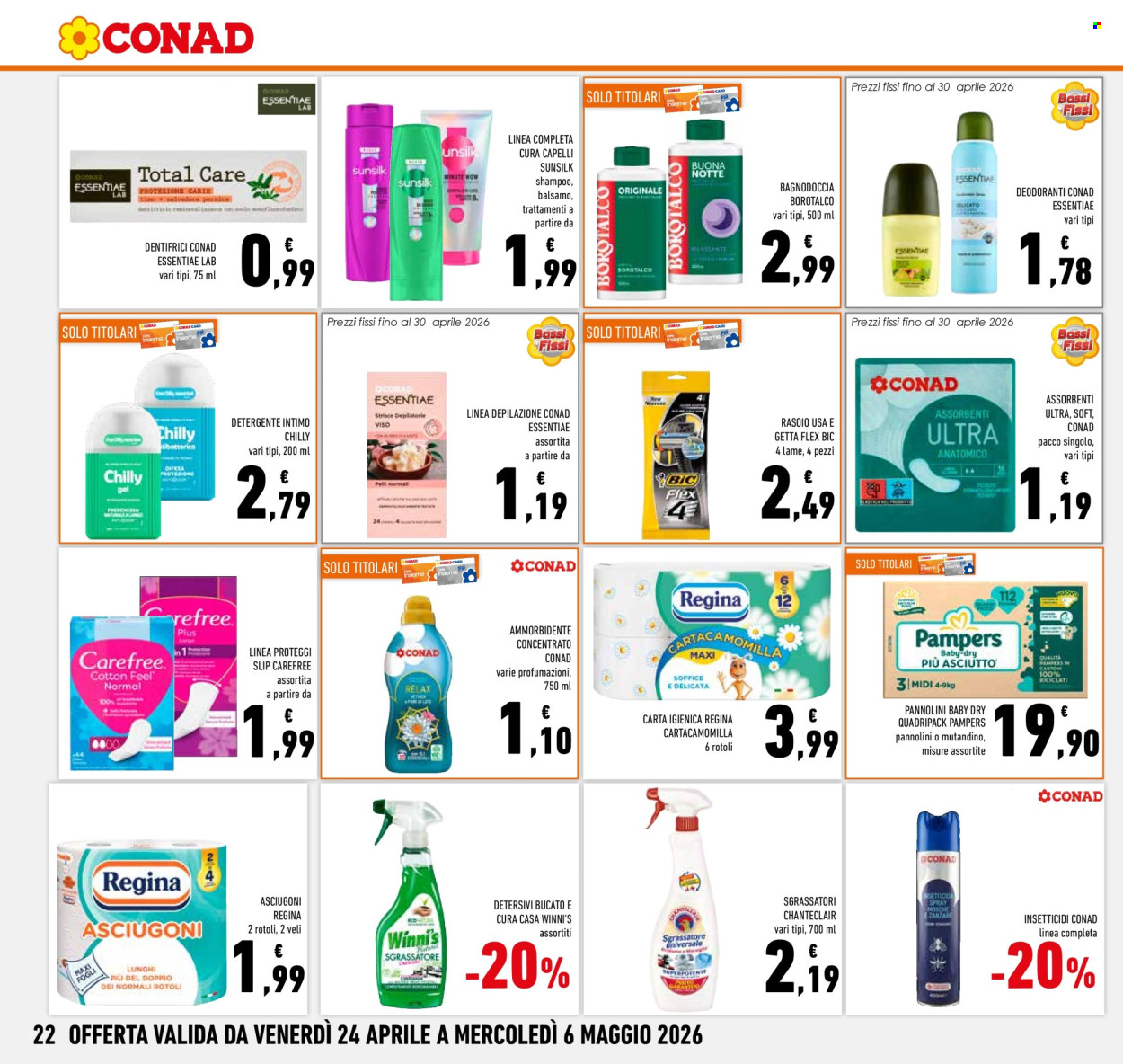 Volantino Conad - 24/4/2026 - 6/5/2026. Pagina 22