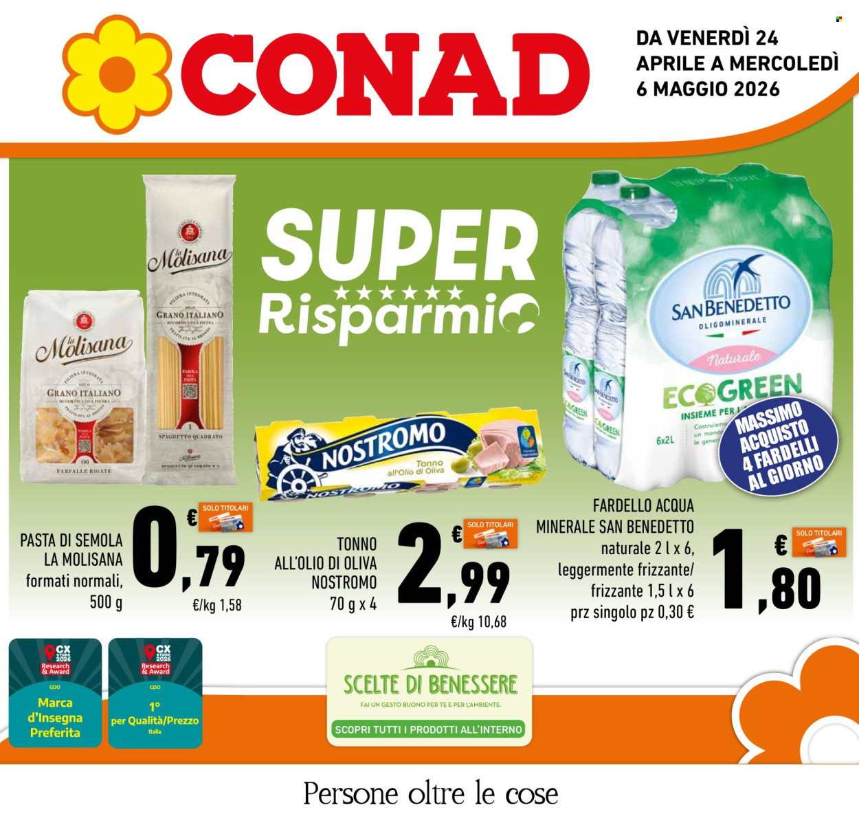 Volantino Conad - 24/4/2026 - 6/5/2026. Pagina 1