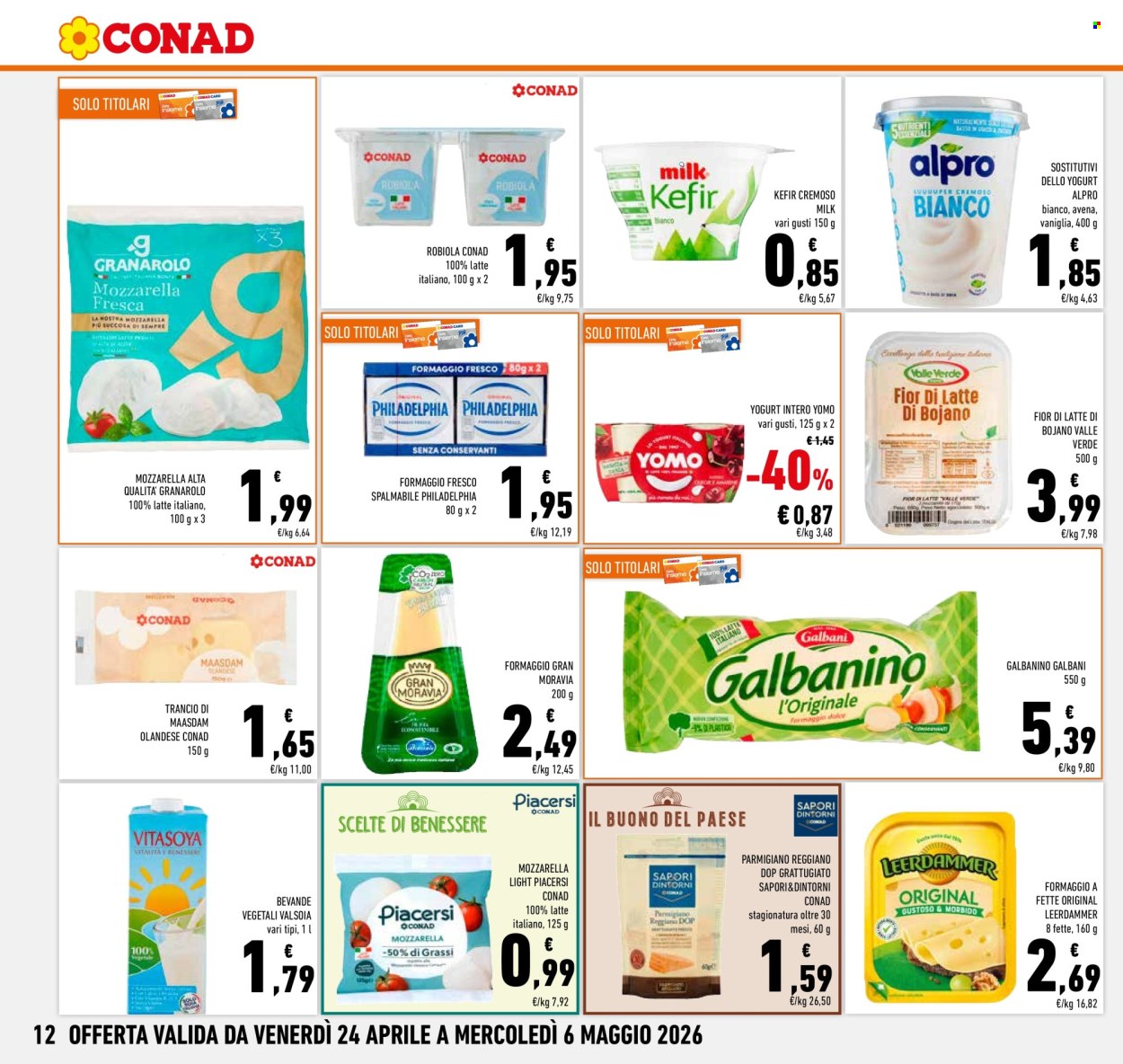 Volantino Conad - 24/4/2026 - 6/5/2026. Pagina 12