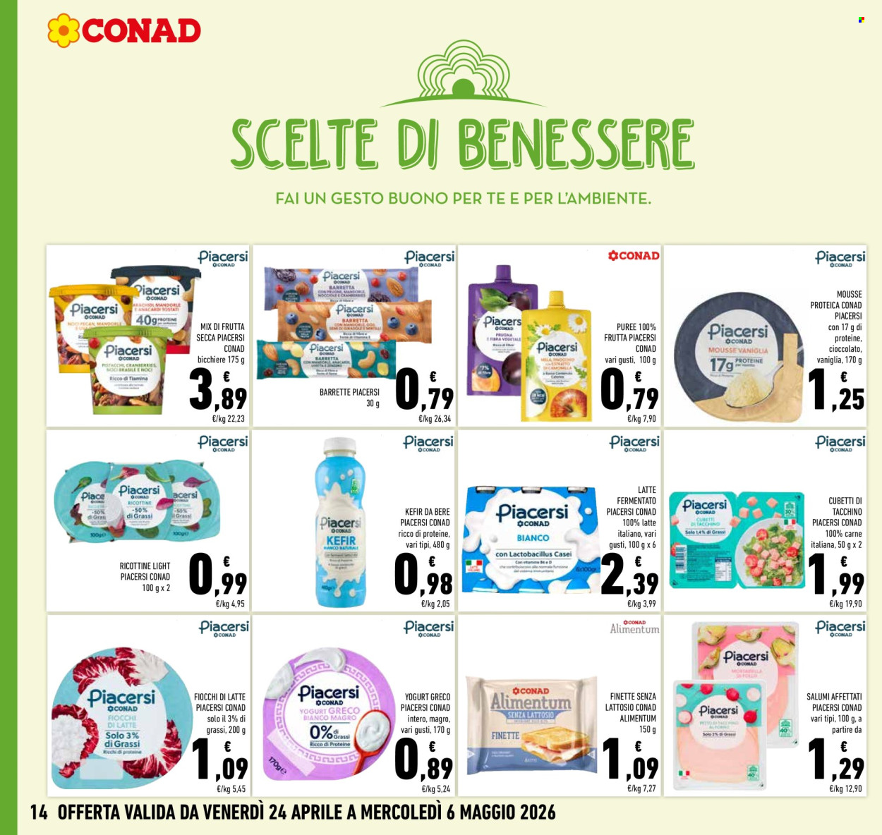 Volantino Conad - 24/4/2026 - 6/5/2026. Pagina 14