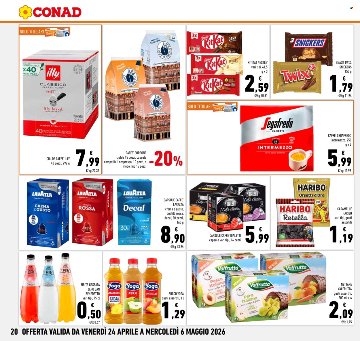 Volantino Conad - 24/4/2026 - 6/5/2026. Pagina 20