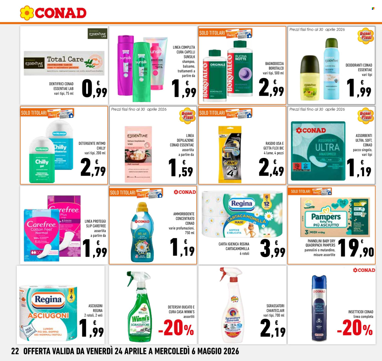 Volantino Conad - 24/4/2026 - 6/5/2026. Pagina 22