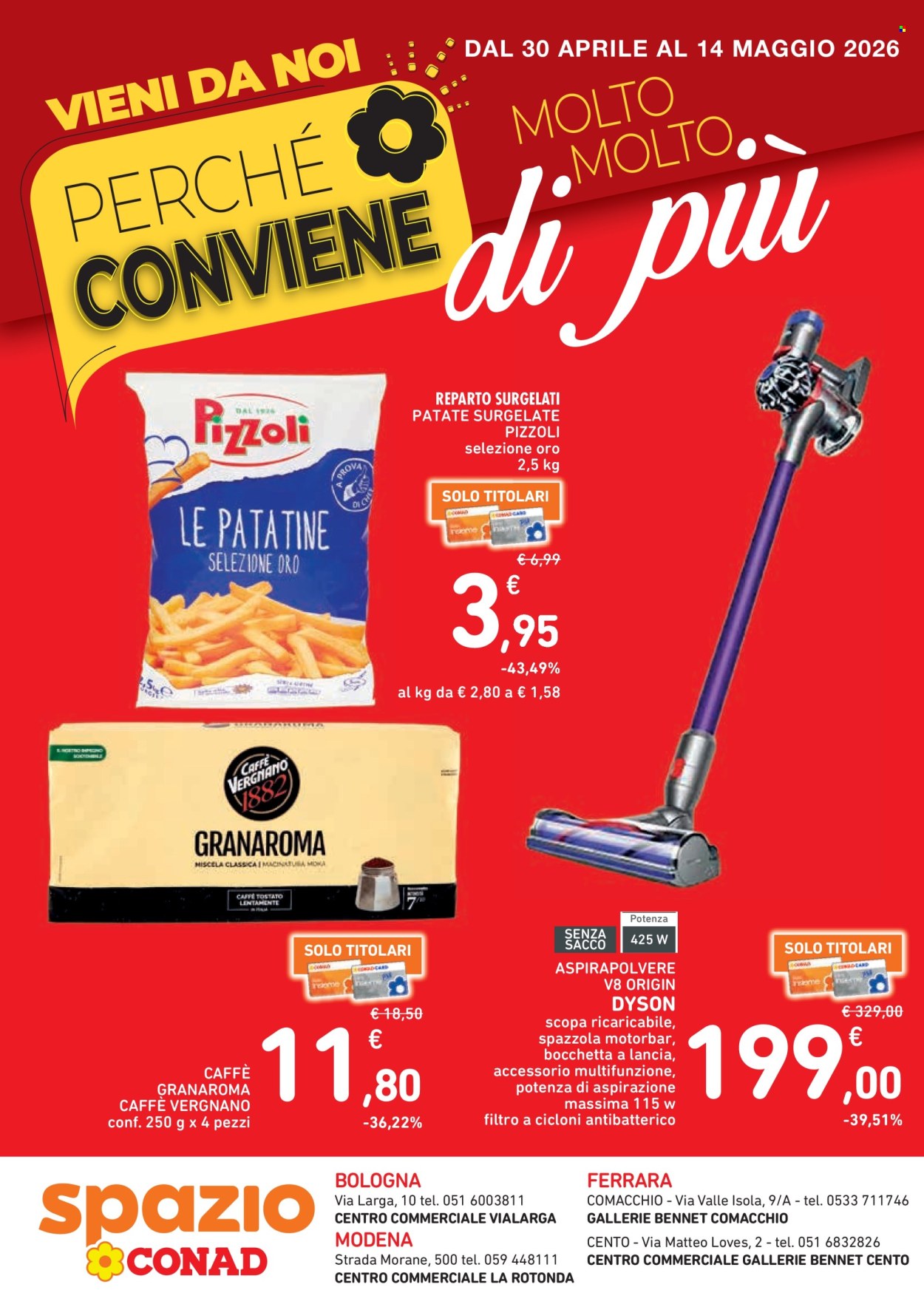 Volantino Spazio Conad - 30/4/2026 - 14/5/2026. Pagina 1