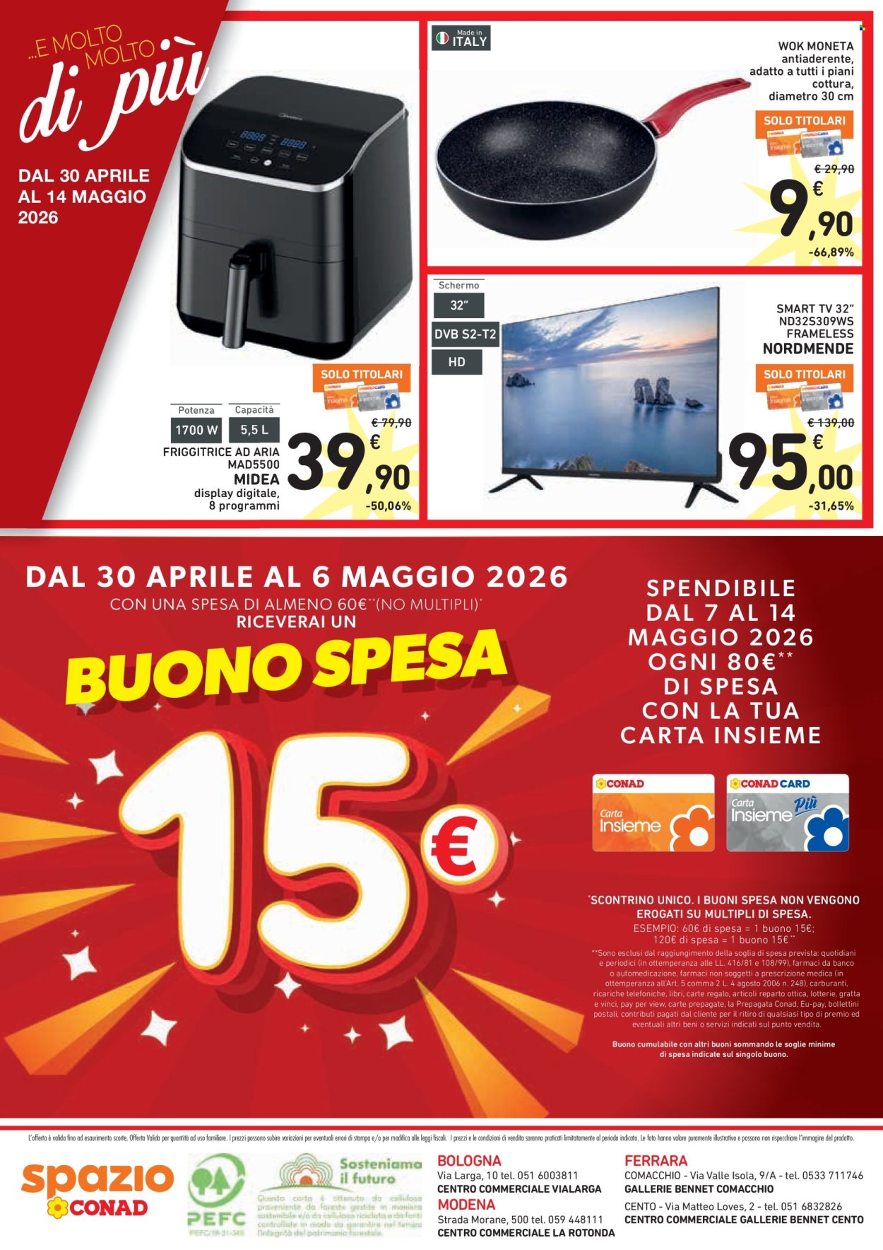 Volantino Spazio Conad - 30/4/2026 - 14/5/2026. Pagina 4