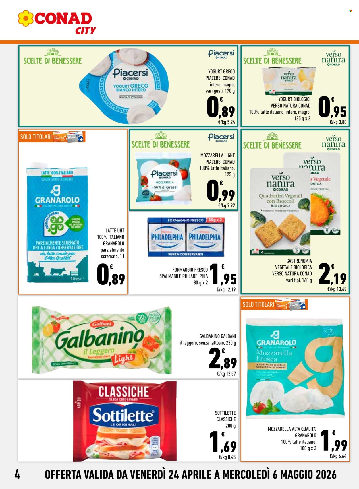 Volantino Conad City - 24/4/2026 - 6/5/2026. Pagina 4