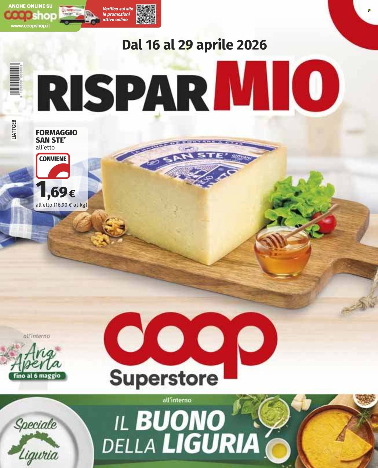 Volantino Coop - 16/4/2026 - 29/4/2026. Pagina 1