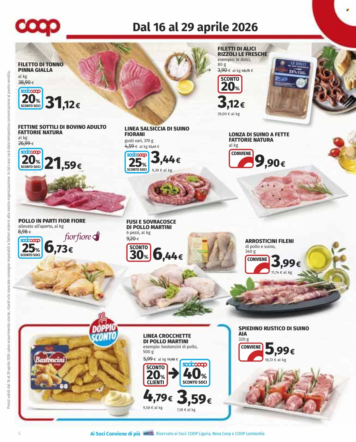Volantino Coop - 16/4/2026 - 29/4/2026. Pagina 6