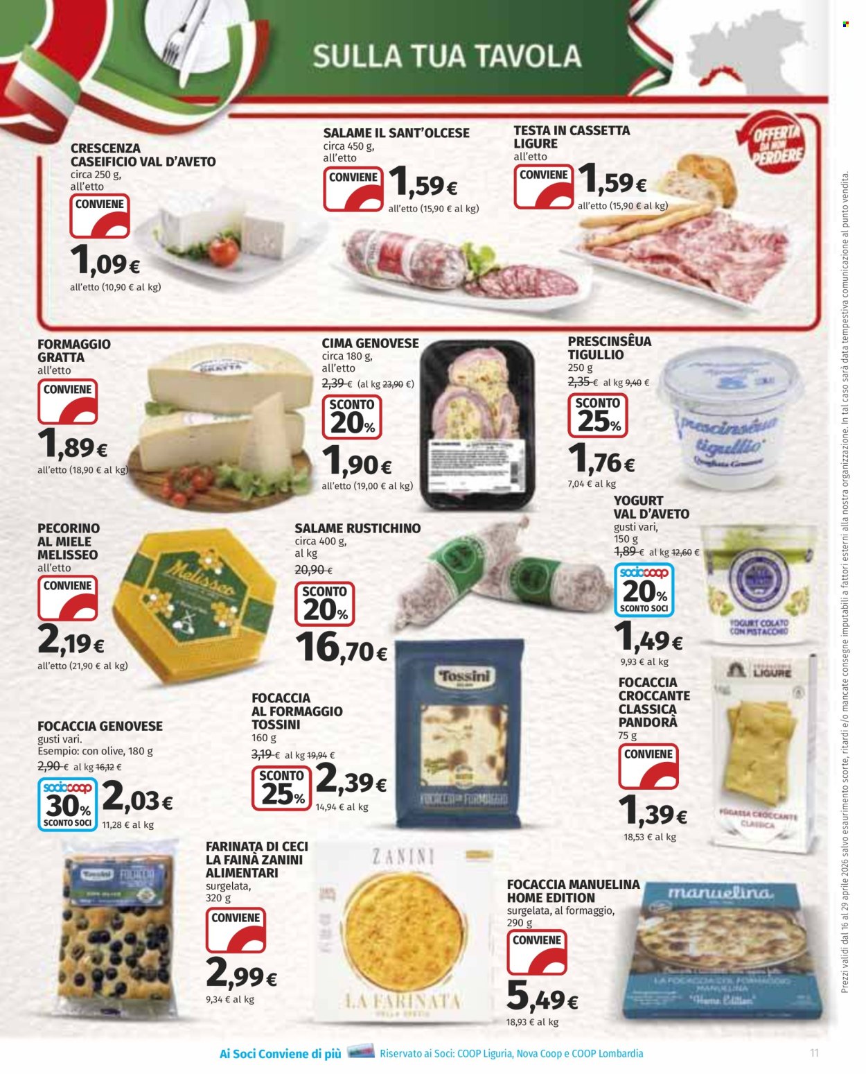 Volantino Coop - 16/4/2026 - 29/4/2026. Pagina 11