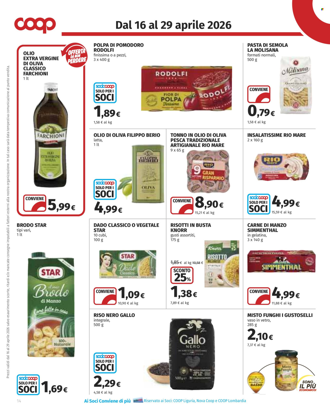 Volantino Coop - 16/4/2026 - 29/4/2026. Pagina 14