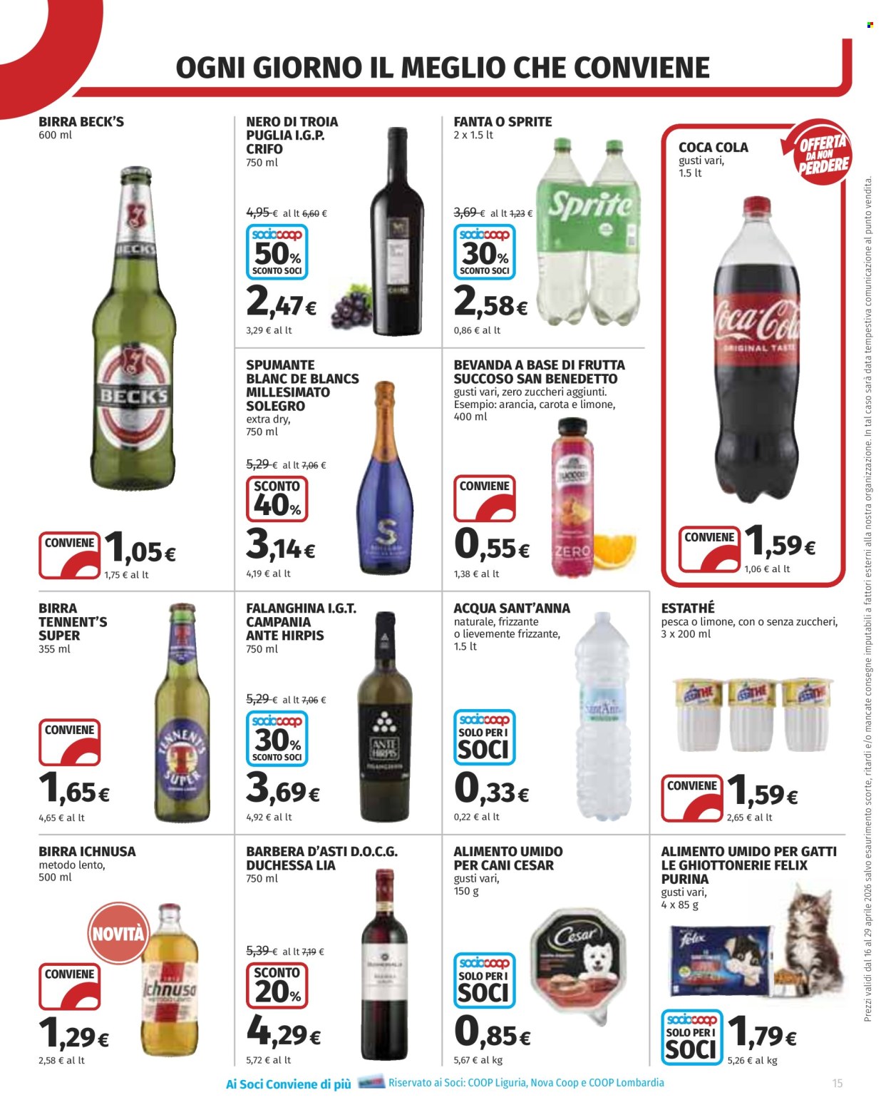 Volantino Coop - 16/4/2026 - 29/4/2026. Pagina 15