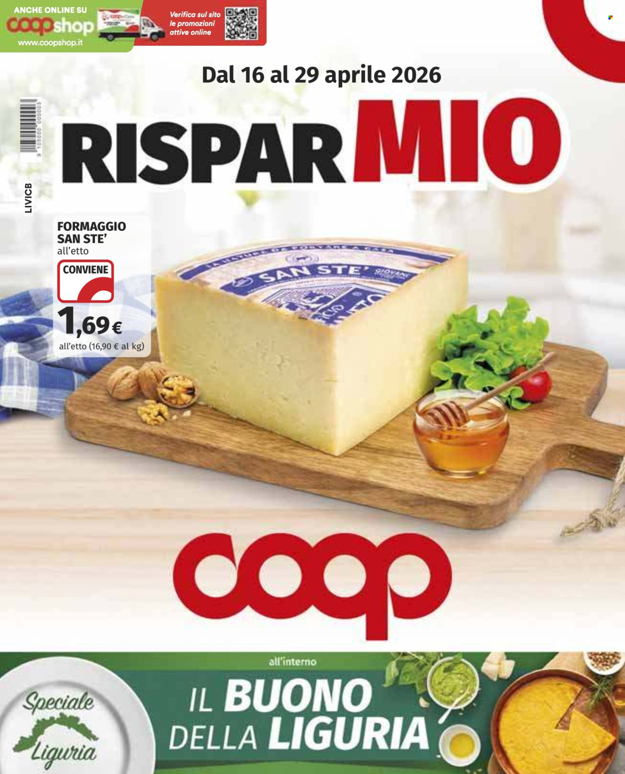 Volantino Coop - 16/4/2026 - 29/4/2026. Pagina 1