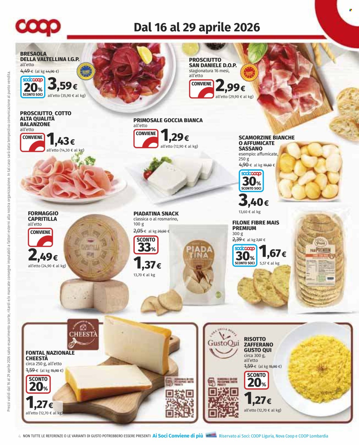 Volantino Coop - 16/4/2026 - 29/4/2026. Pagina 4