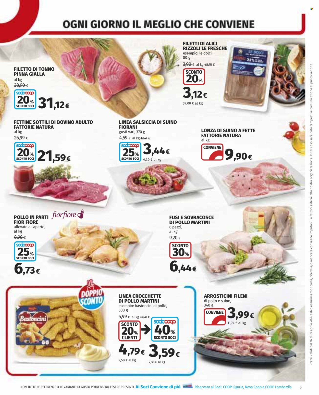Volantino Coop - 16/4/2026 - 29/4/2026. Pagina 5