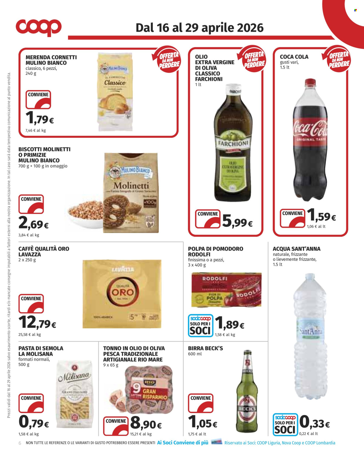 Volantino Coop - 16/4/2026 - 29/4/2026. Pagina 6