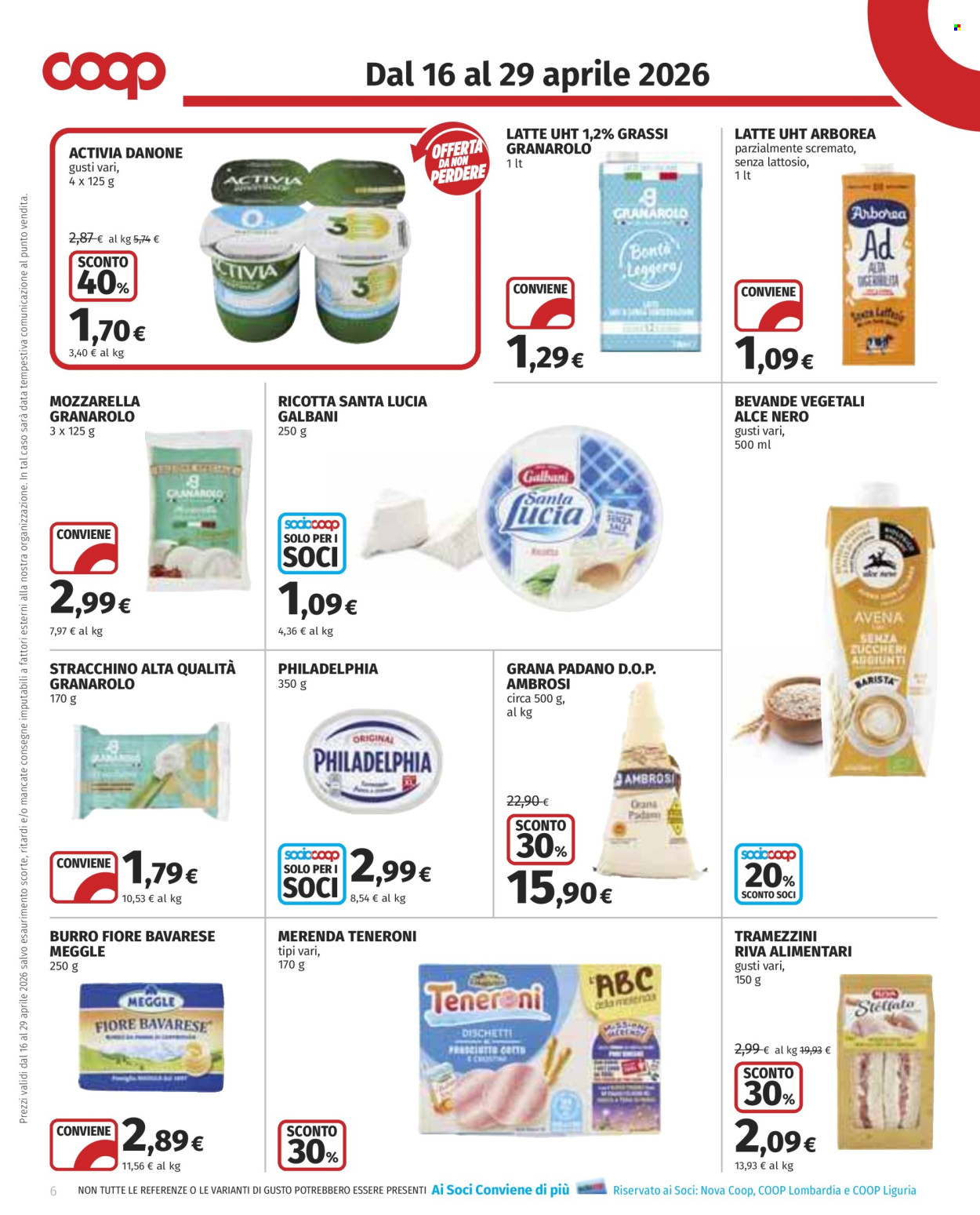 Volantino Coop - 16/4/2026 - 29/4/2026. Pagina 6