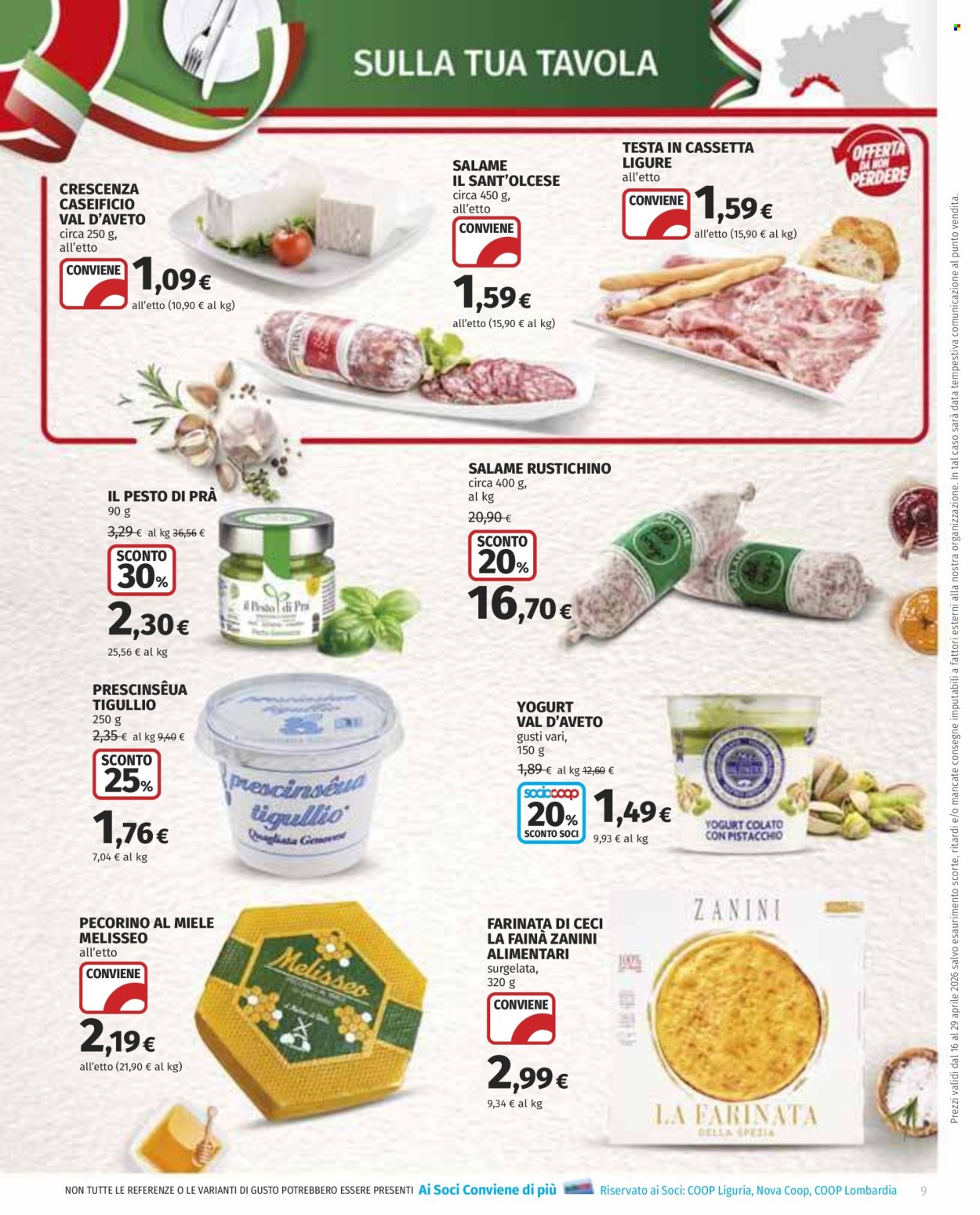 Volantino Coop - 16/4/2026 - 29/4/2026. Pagina 9