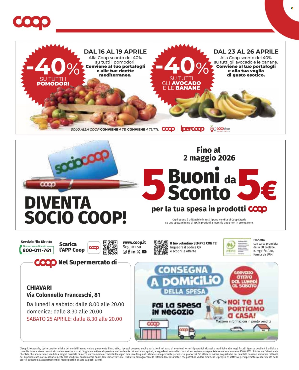 Volantino Coop - 16/4/2026 - 29/4/2026. Pagina 18