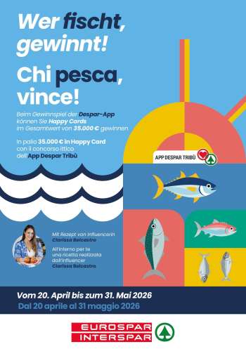 Volantino Eurospar - 20/4/2026 - 31/5/2026.