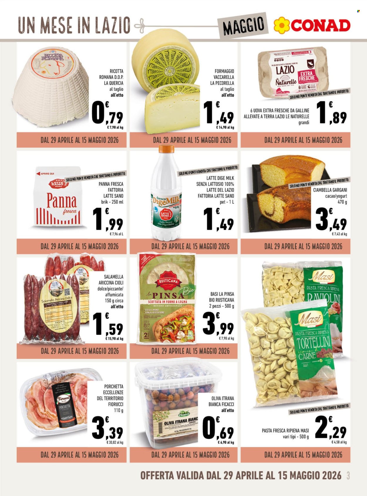 Volantino Conad - 29/4/2026 - 31/5/2026. Pagina 3