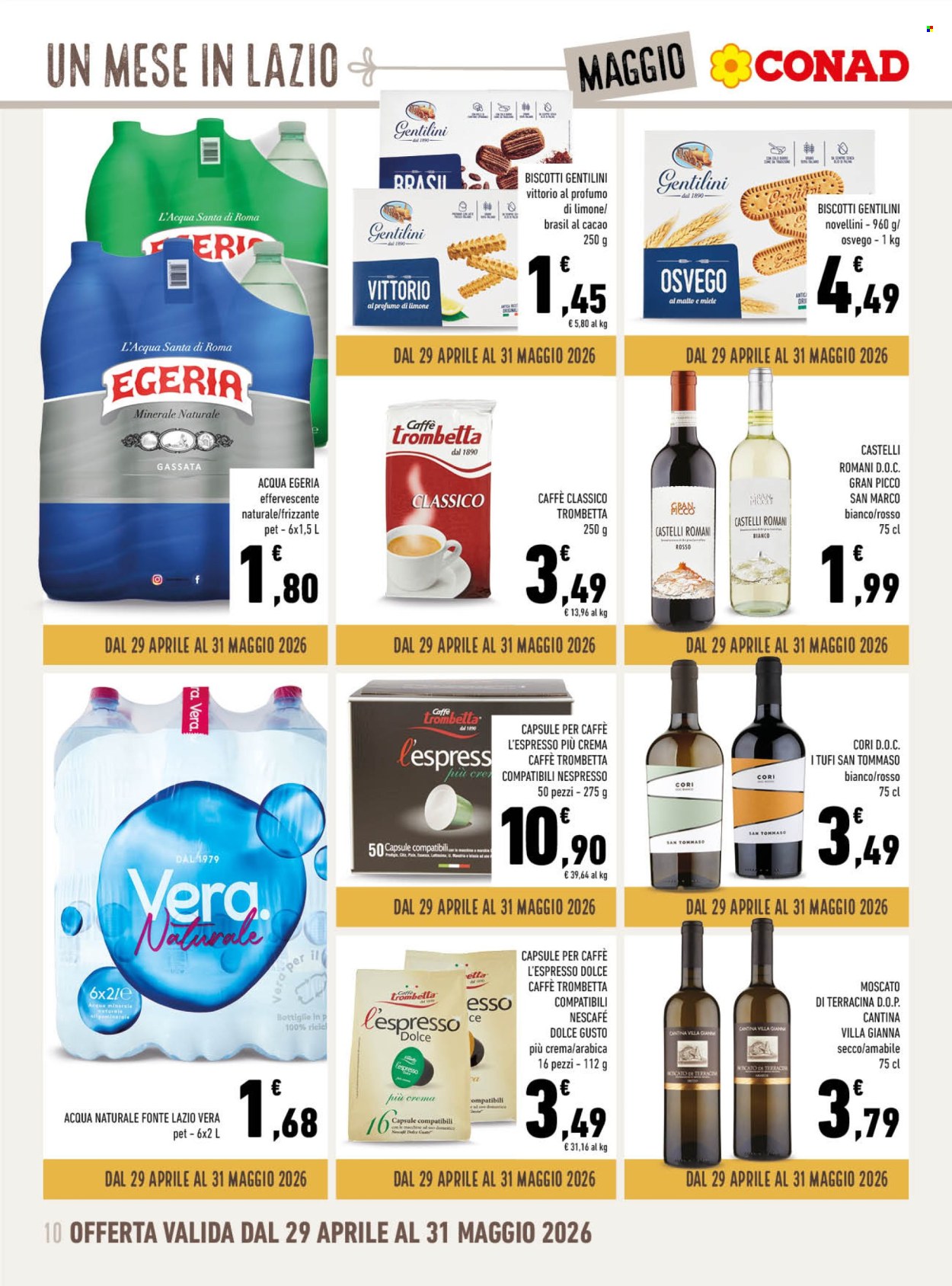 Volantino Conad - 29/4/2026 - 31/5/2026. Pagina 10