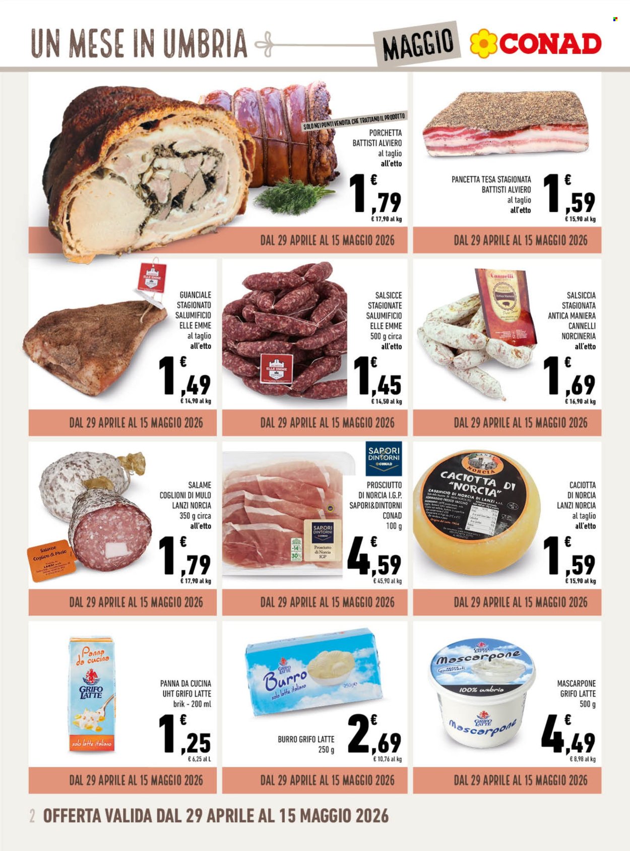 Volantino Conad - 29/4/2026 - 31/5/2026. Pagina 2