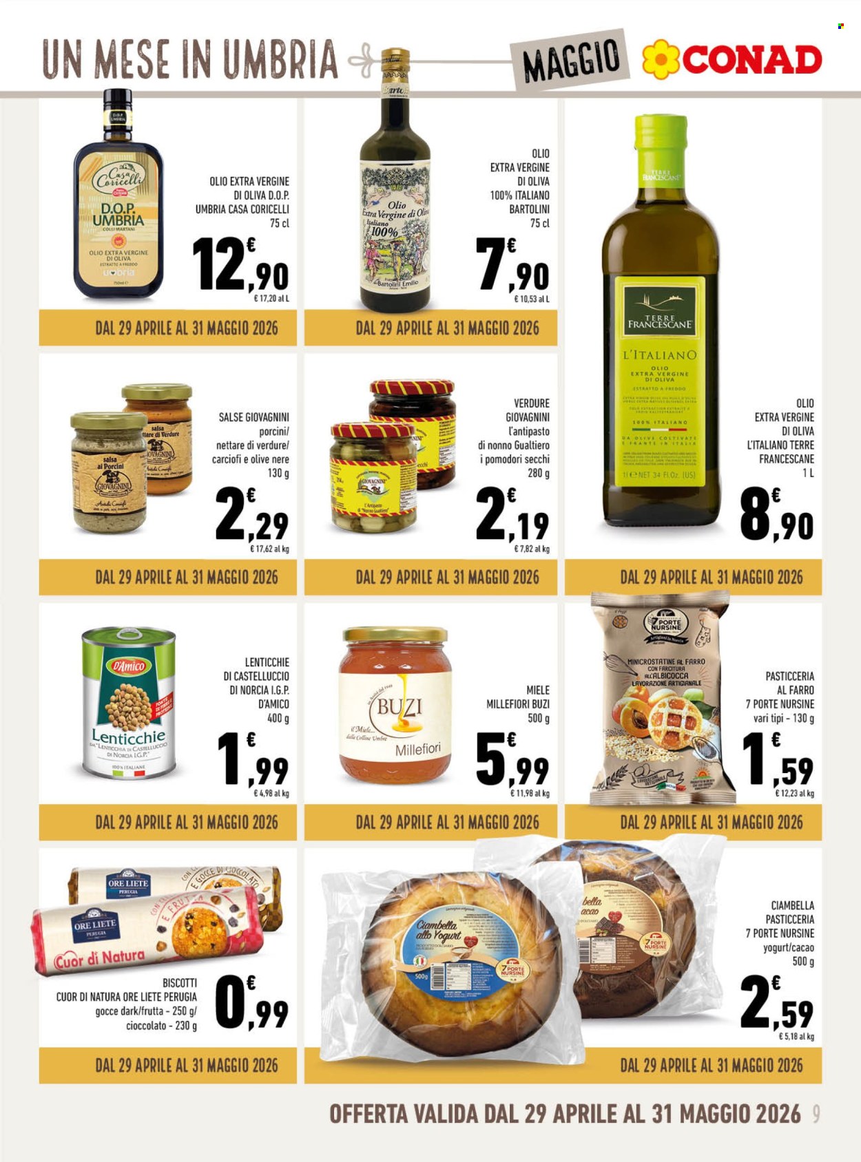 Volantino Conad - 29/4/2026 - 31/5/2026. Pagina 9