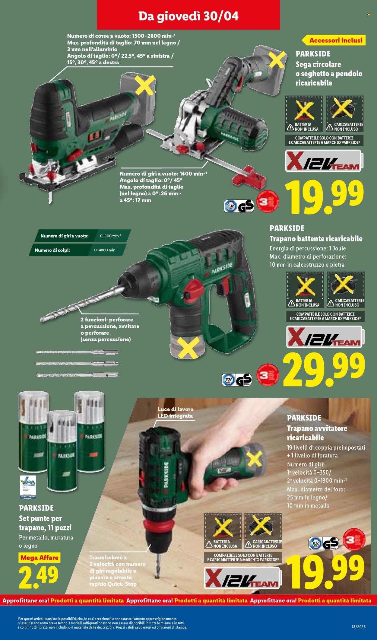 Volantino Lidl - 30/4/2026 - 6/5/2026. Pagina 23