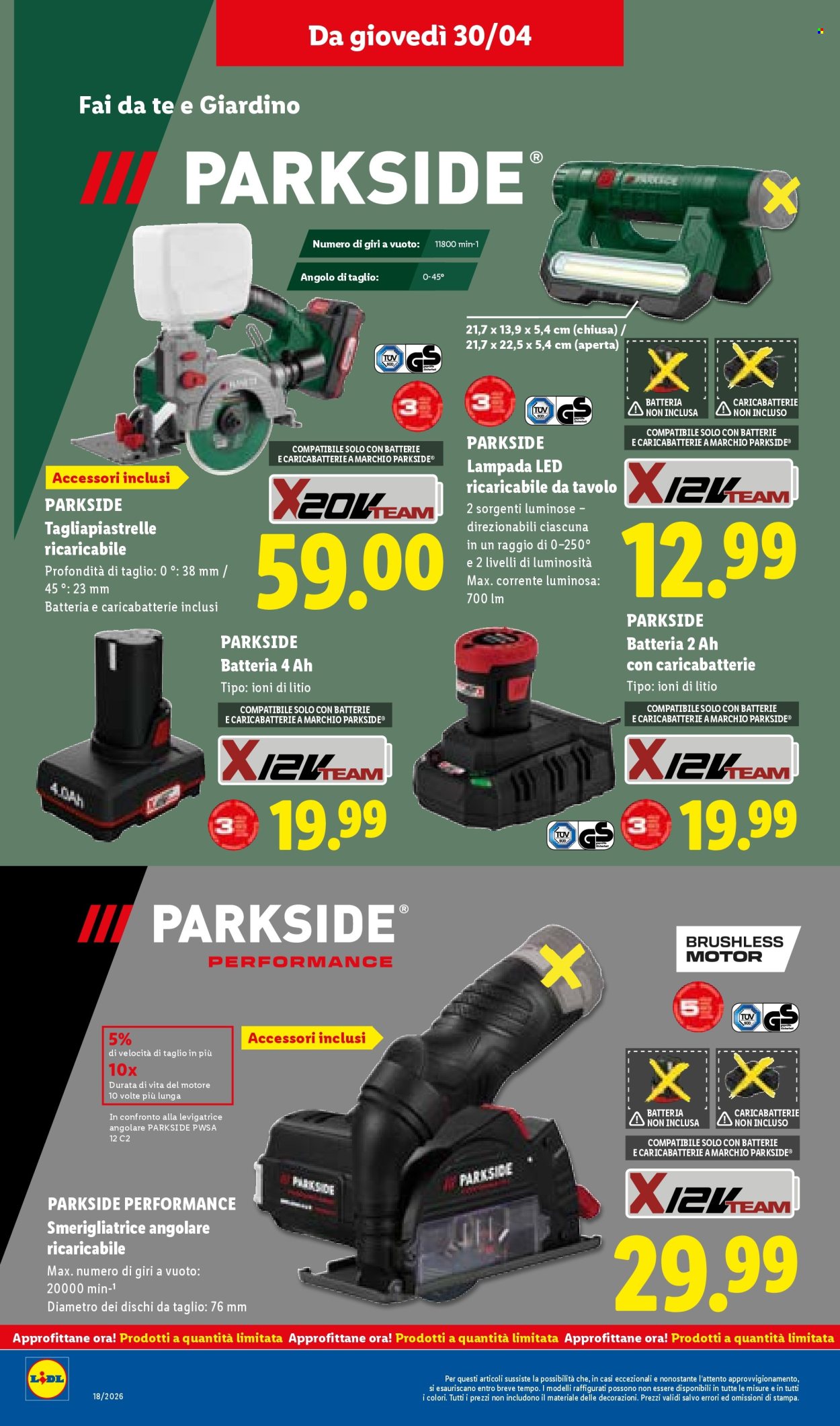 Volantino Lidl - 30/4/2026 - 6/5/2026. Pagina 24