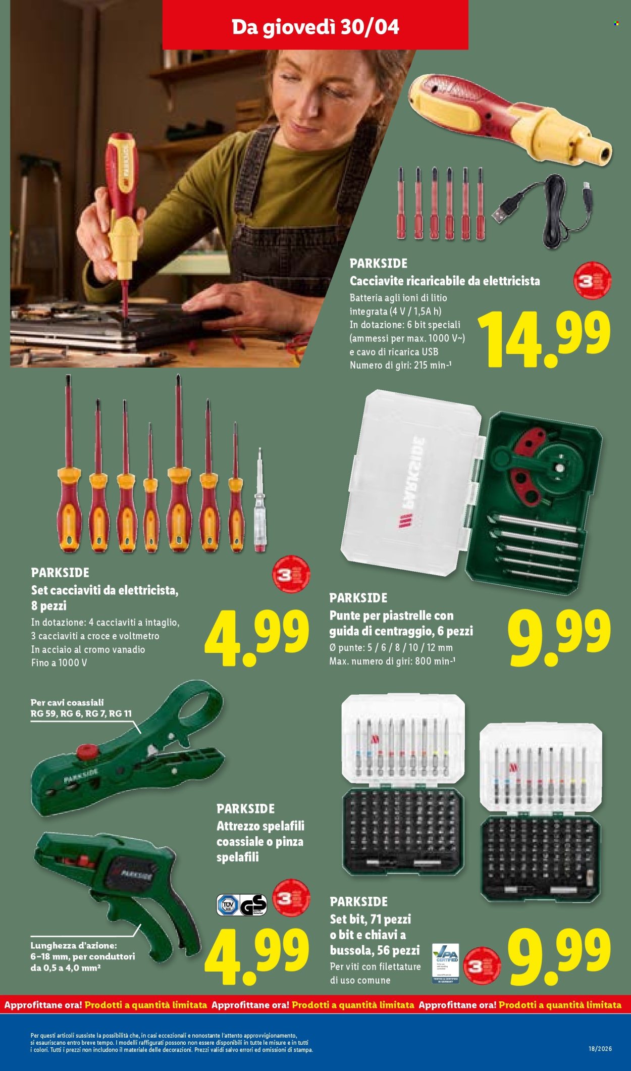 Volantino Lidl - 30/4/2026 - 6/5/2026. Pagina 25