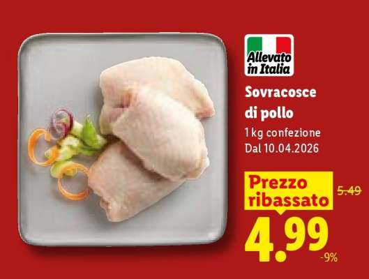 Sovracosce di pollo