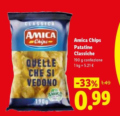 Amica Chips Patatine classiche
