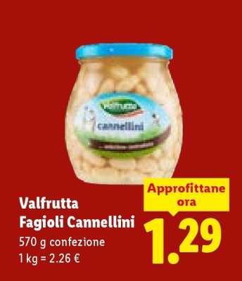 Valfrutta Fagioli Cannellini