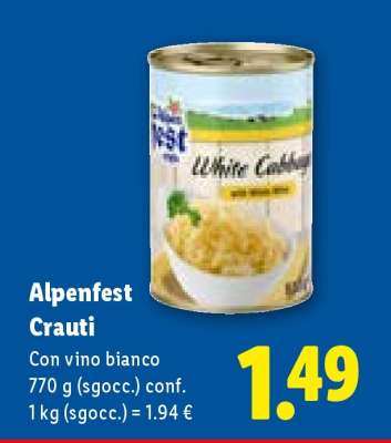 Alpenfest Crauti