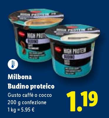 Milbona Budino proteico