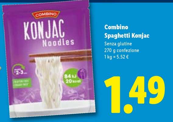 Combino Spaghetti Konjac