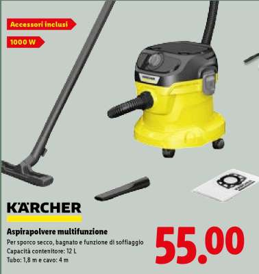 Kärcher Aspirapolvere multifunzione