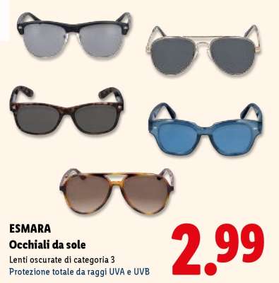 ESMARA Occhiali da sole