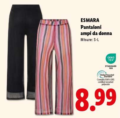 esmara Pantaloni ampi da donna