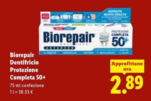 Biorepair Dentifricio Protezione Completa 50+