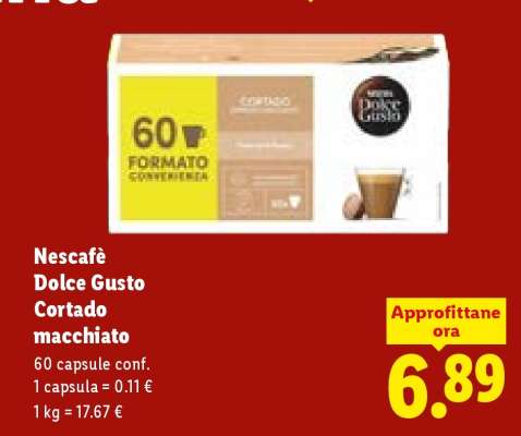 Nescafé Dolce Gusto Cortado macchiato