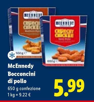 Mcennedy Bocconcini di pollo