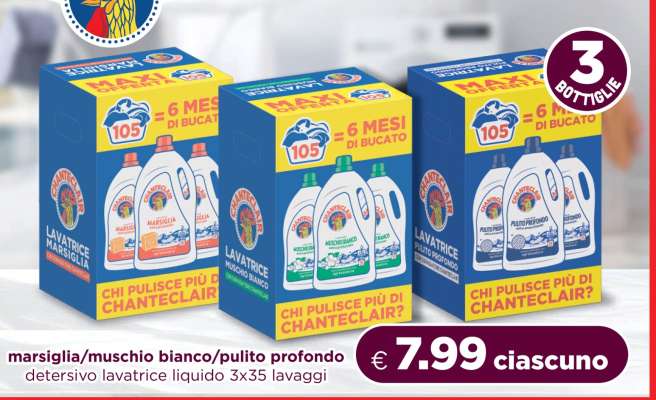Chanteclair Detersivo lavatrice